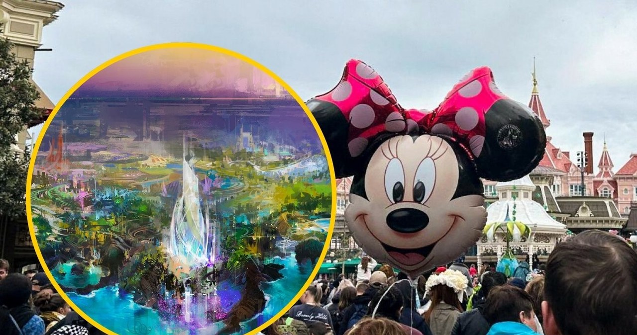 Zamek jak z bajki, ale inny niż wszystkie. Disney otworzy nowy park rozrywki