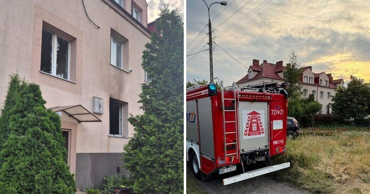 Eksplozja gazu w kamienicy. Jedna osoba ranna