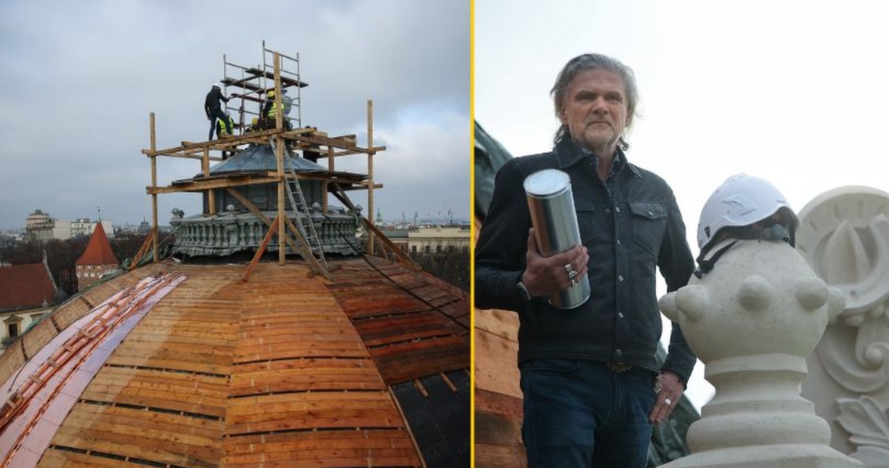 Niezwykła kapsuła czasu na dachu krakowskiego teatru. Oto co się w niej znalazło