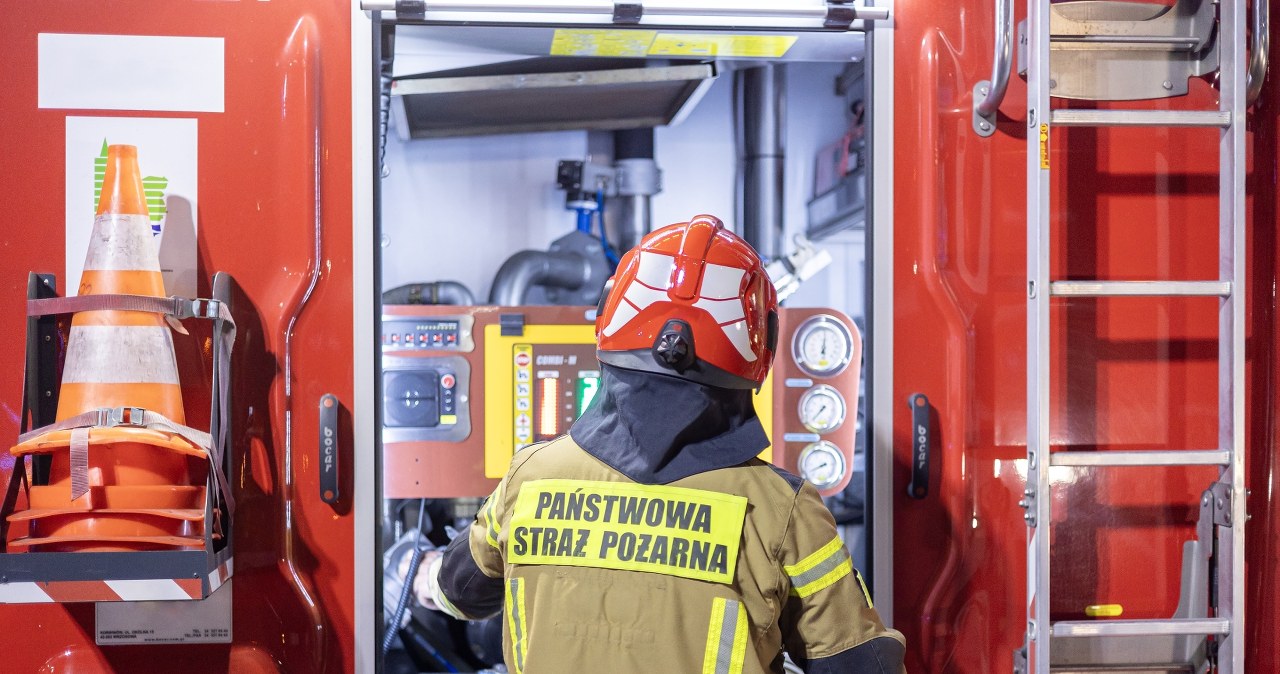 Pożar tira sparaliżował autostradę A2 pod Łodzią