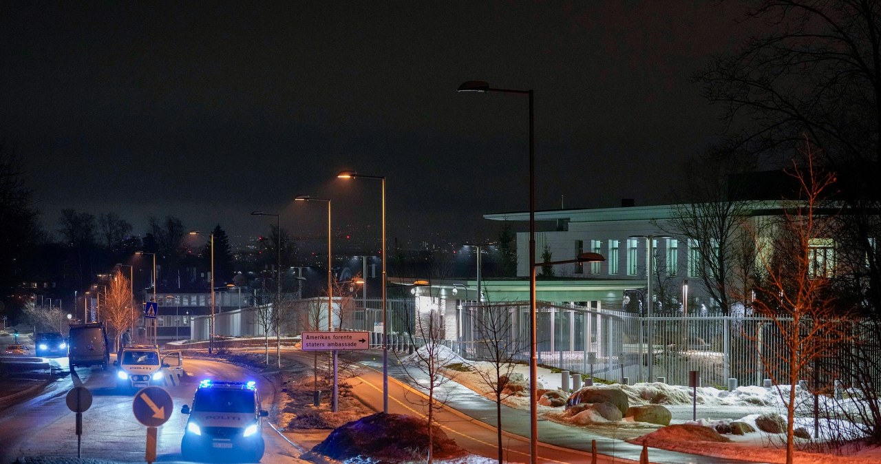 Eksplozja przed ambasadą Stanów Zjednoczonych w Oslo