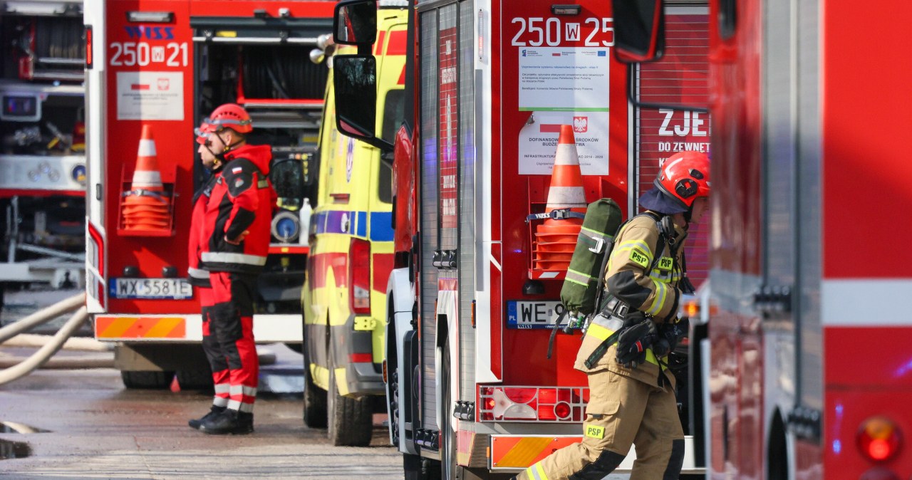 Pożar w podstawówce na Mazowszu. Ewakuowano ponad 200 osób