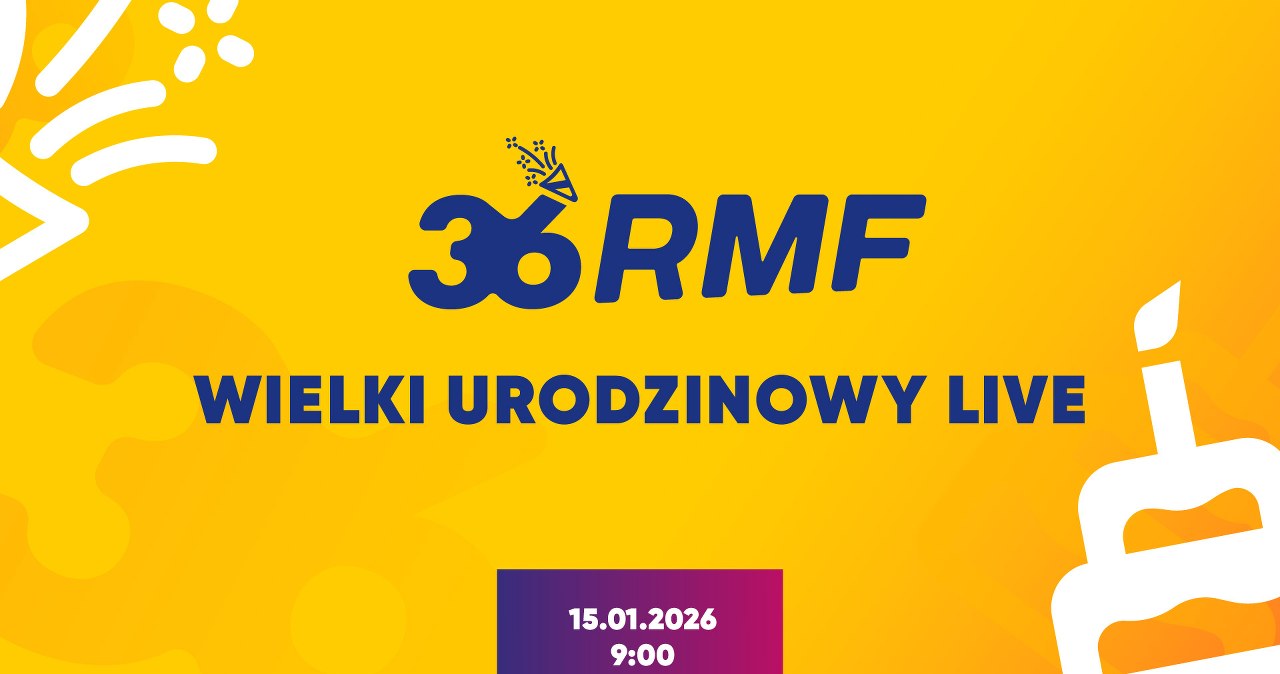Zbliża się Wielki Urodzinowy LIVE RMF FM. 36 godzin emocji, muzyki i niespodzianek!