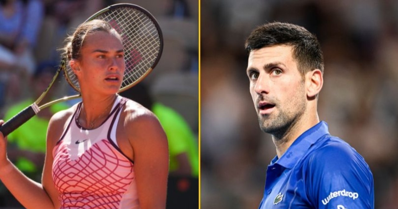 Nietypowy pojedynek Djokovicia z Sabalenką. "Co powiesz na to Novak?"