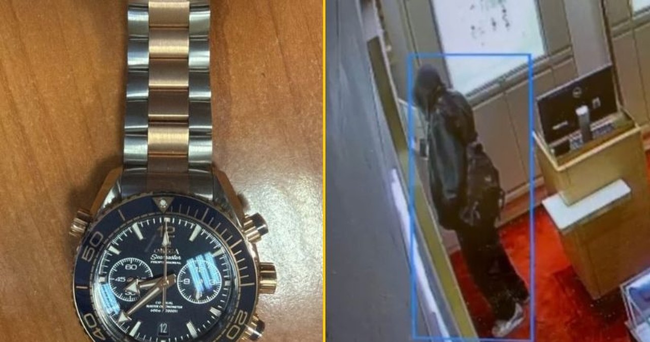 Zuchwała kradzież w centrum Wrocławia. Łupem padł zegarek wart 100 tys. złotych