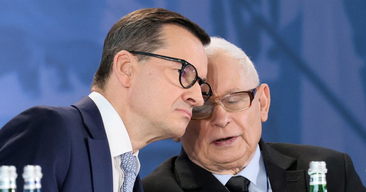 Spotkanie Morawiecki-Kaczyński. Zwięzły wpis w środku nocy
