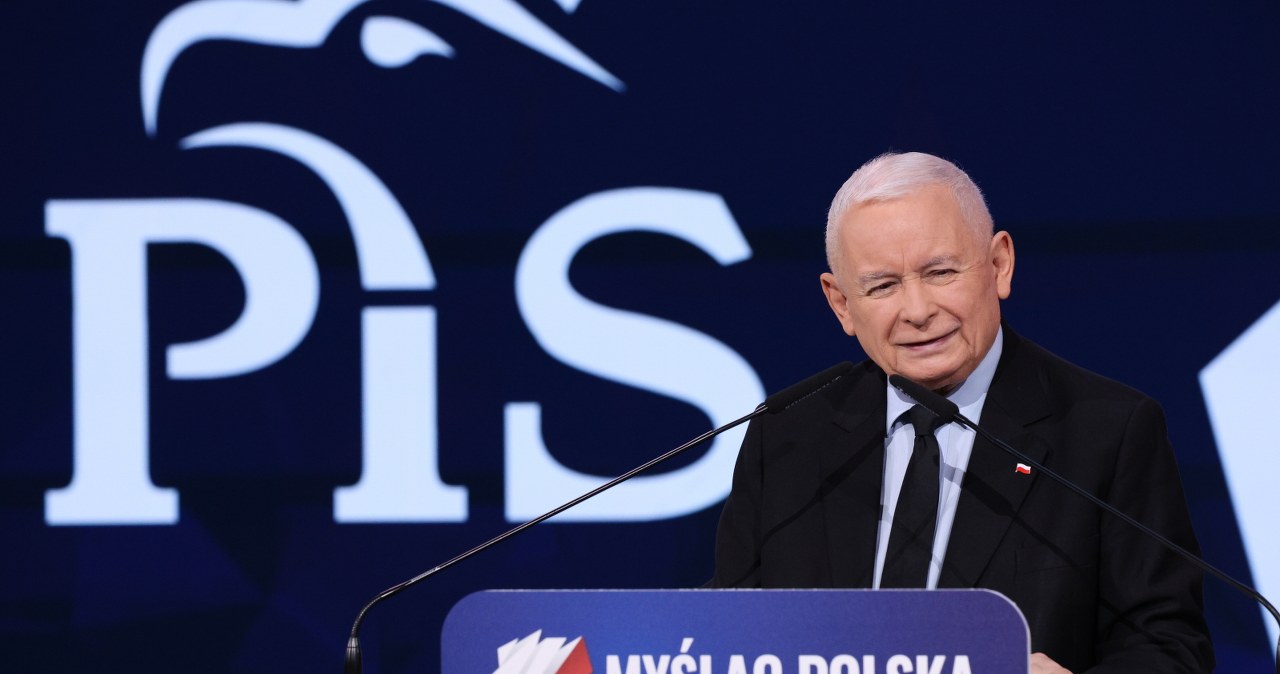 "Niemcy chcą nam zabrać państwo". Kaczyński ostro w Katowicach
