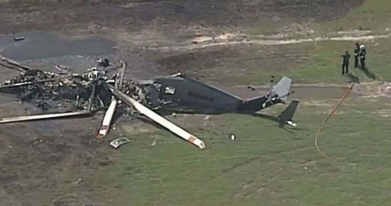 Katastrofa śmigłowca ratunkowego. Nie żyje 5 osób