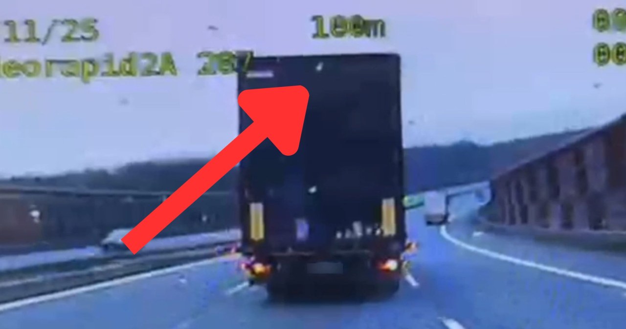 3 tys. zł mandatu i 12 punktów karnych dla kierowcy tira. Groźna sytuacja na A4