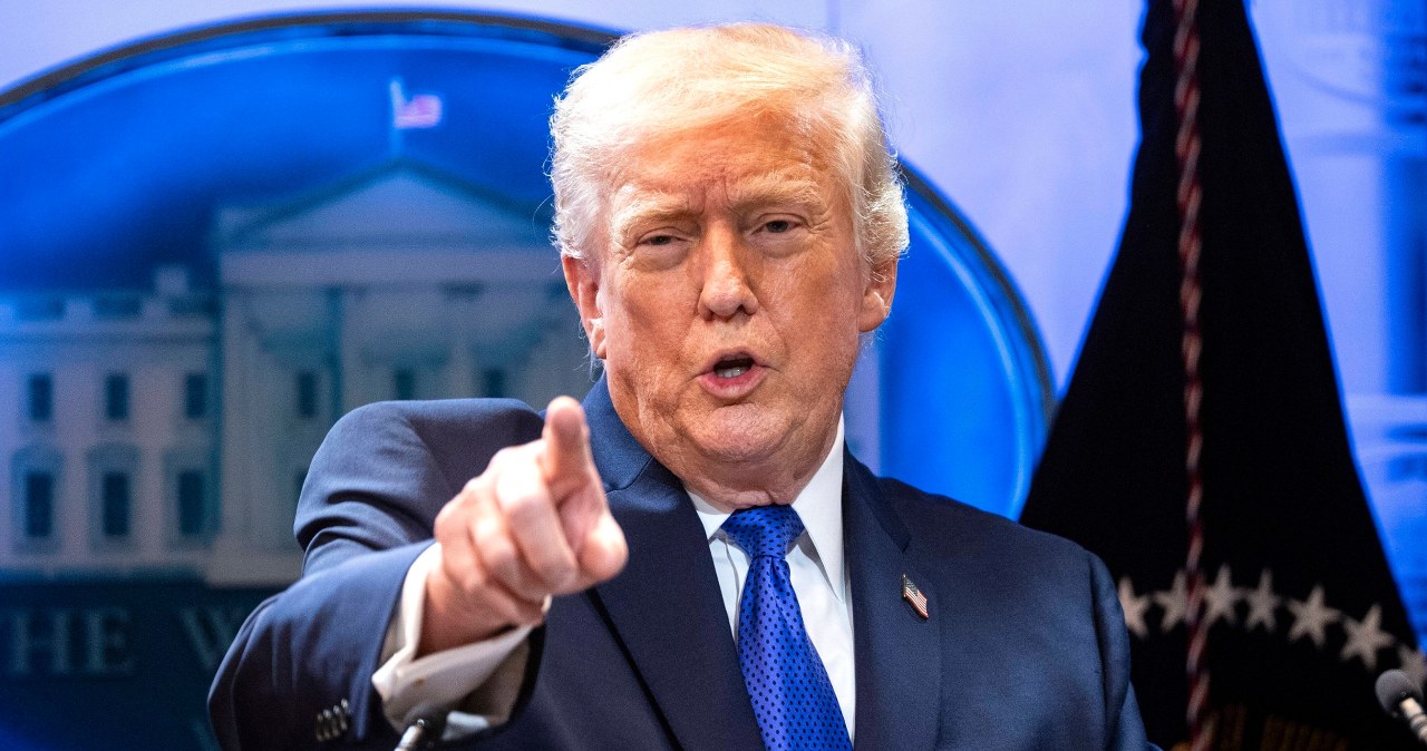 "Złóżcie broń albo spotka was śmierć". Donald Trump zabrał głos ws. ataku na Iran