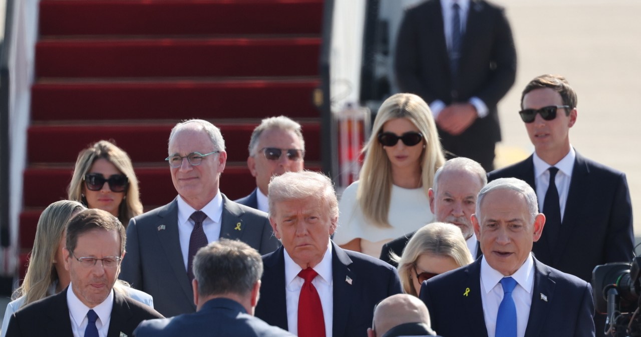 Trump w Izraelu. "Wojna z Hamasem się skończyła"