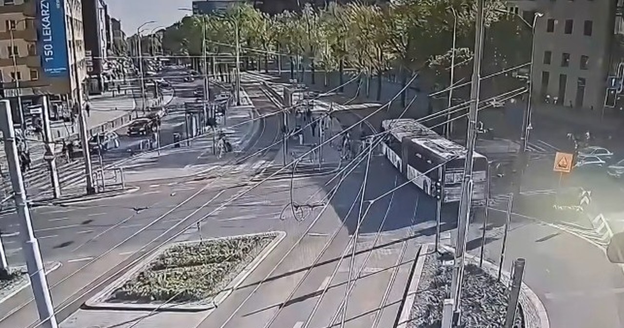 O krok od tragedii w Szczecinie. Policja pokazała nagranie