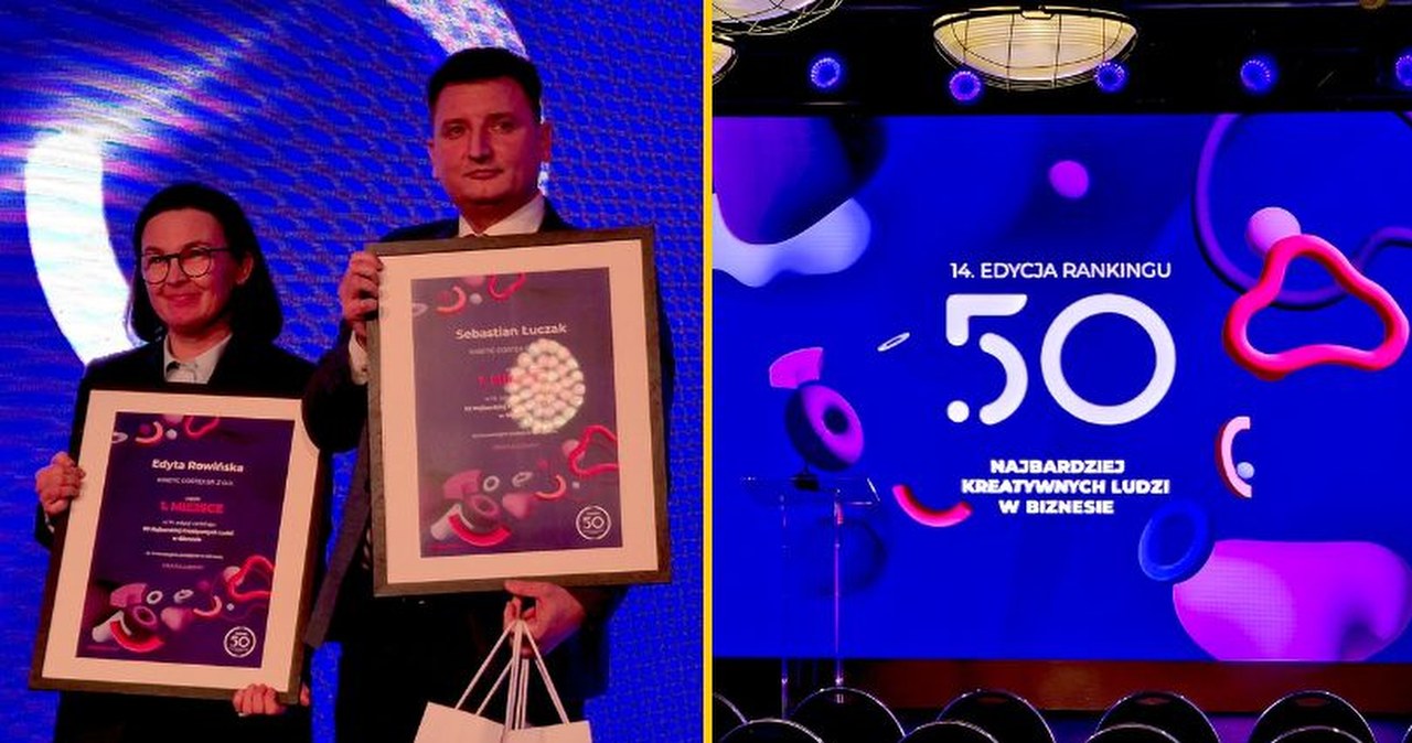 Ranking 50 najbardziej kreatywnych ludzi biznesu w Polsce. Za nami 14. edycja konkursu