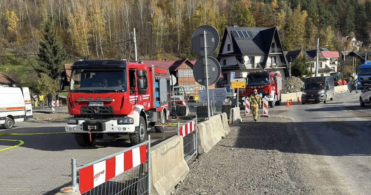 Uszkodzony gazociąg. Ewakuowano mieszkańców