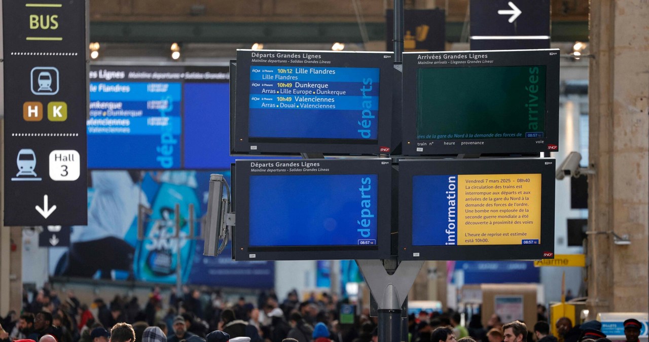 Paraliż najbardziej ruchliwej stacji Europy. Powodem niewybuch