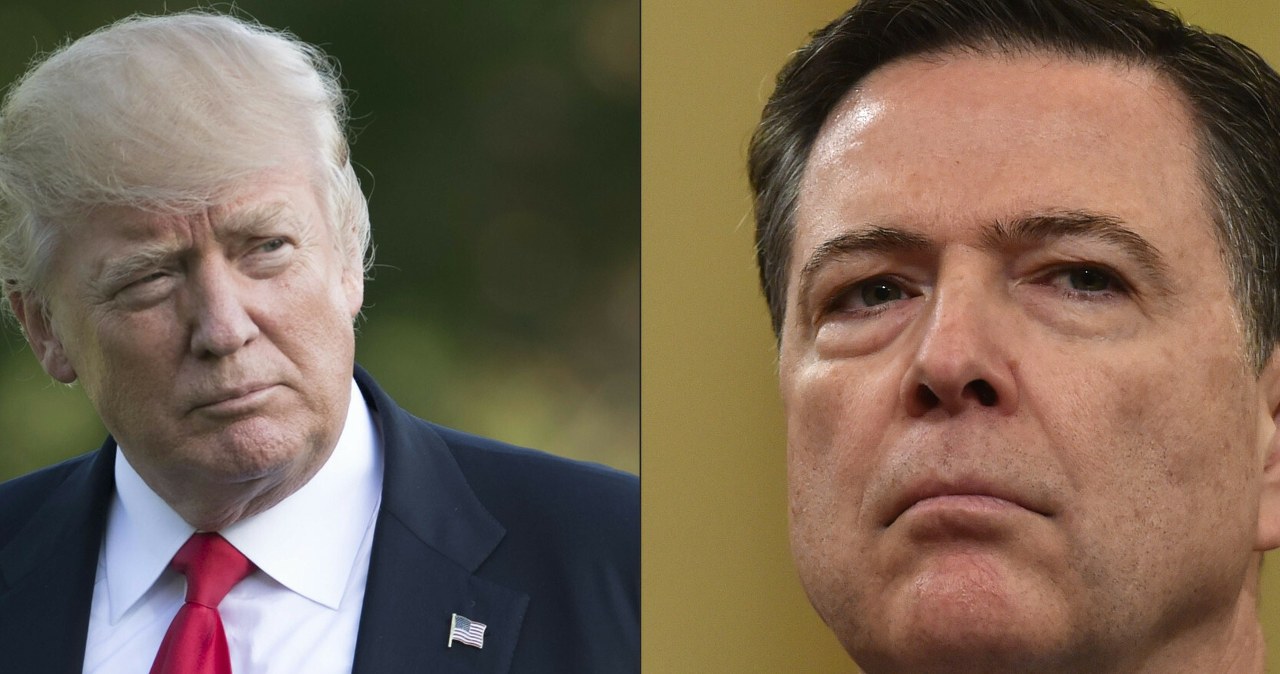 Zamieścił kontrowersyjny wpis o Trumpie. Były szef FBI usłyszał zarzuty