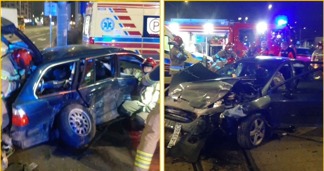 Wypadek we Wrocławiu. Dwie osoby w szpitalach