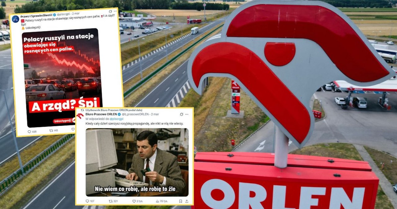 PiS ostrzega przed brakiem paliwa w Polsce. Orlen: "To nieprawda"