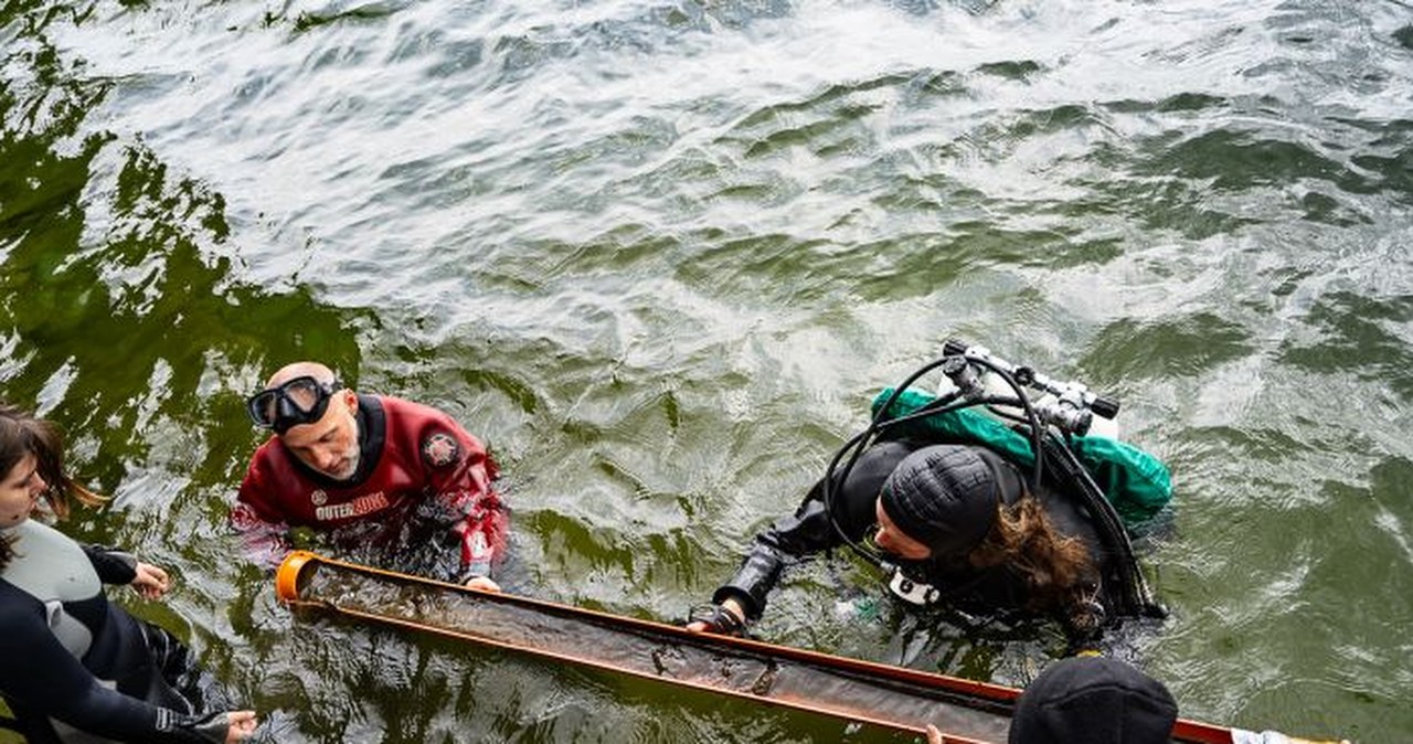 Książęca włócznia Piastów. Sensacyjne odkrycie na dnie Jeziora Lednica