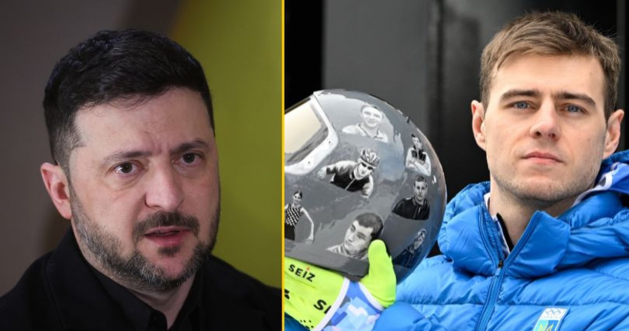 Zełenski reaguje na wykluczenie z igrzysk skeletonisty. "Sport nie oznacza niepamięci"