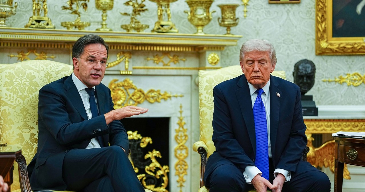 Rutte chwali Trumpa. "Sprawia, że NATO staje się silniejsze"