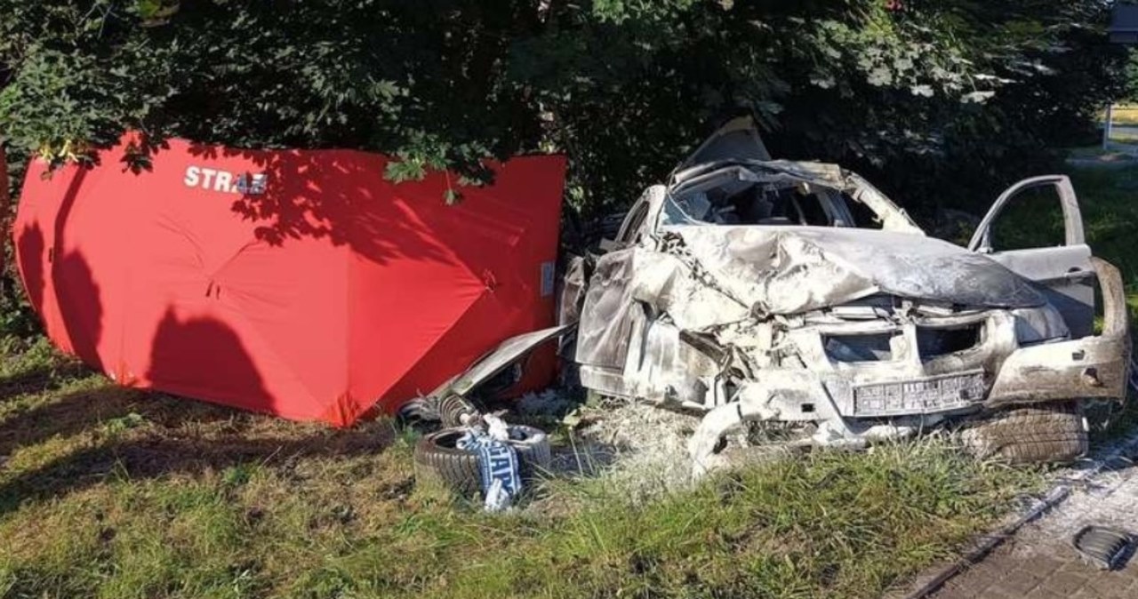 Młody kierowca bmw stracił życie w szokującym wypadku