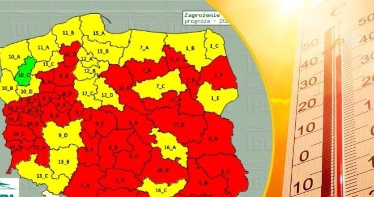 Ekstremalna pogoda, śmiertelne zagrożenie. Nawet 37 stopni Celsjusza