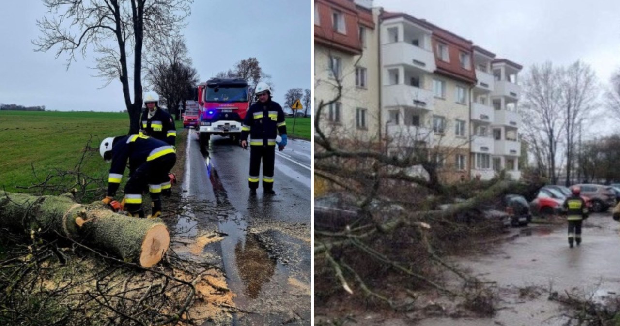 Wichury szaleją nad Polską. MSWiA wydało pilny komunikat