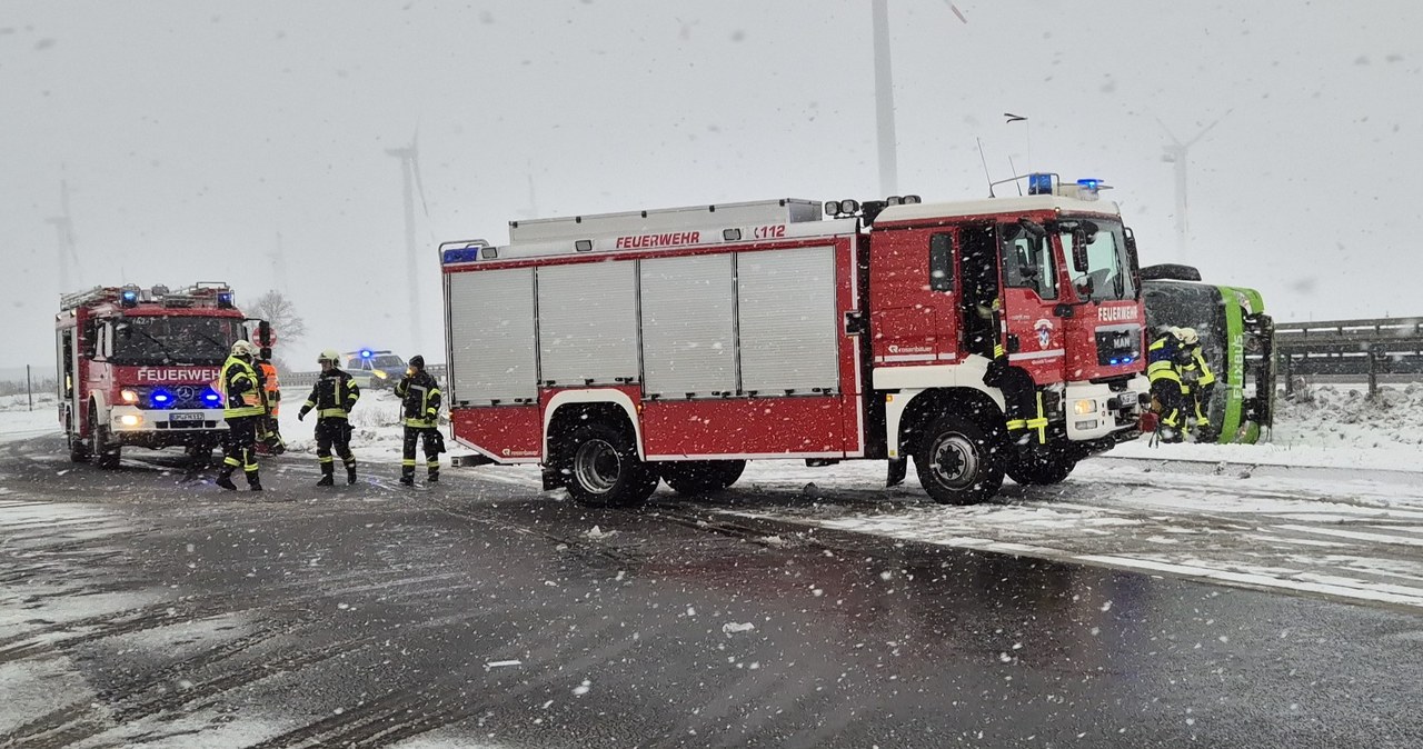 Wypadek w Niemczech przy granicy z Polską. Dwie osoby zginęły