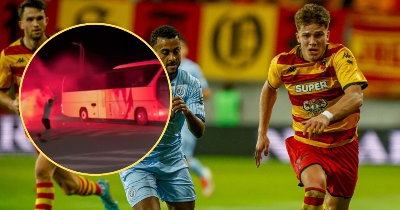 Rzucali racami w autokary Jagiellonii. Groźny incydent po meczu w Tiranie