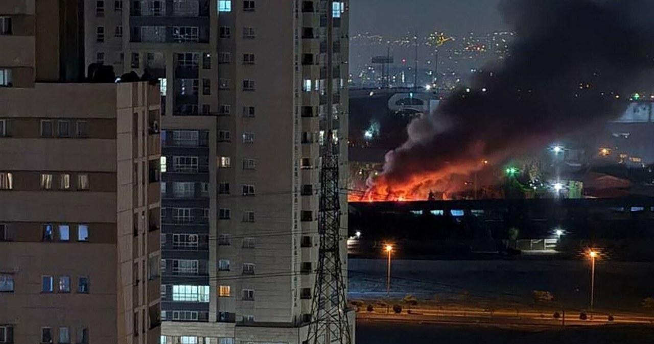 Zaczęło się w nocy. Zmasowany atak Izraela na Iran