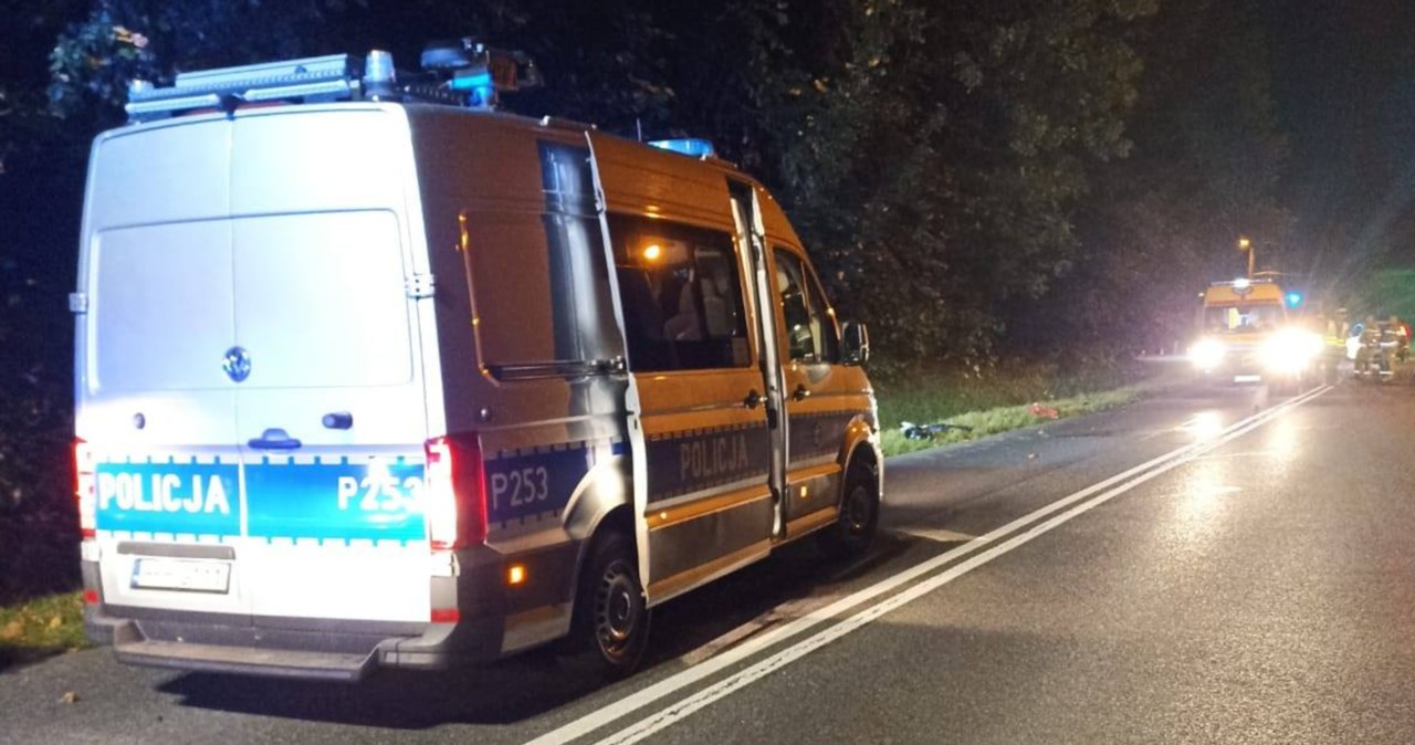 Wypadek w Pyskowicach. Nie żyje motocyklista