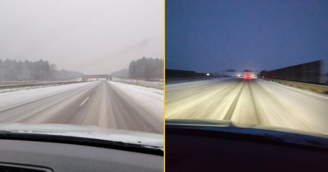 Atak zimy. Fatalne warunki na drogach, ponad 160 tys. gospodarstw bez prądu