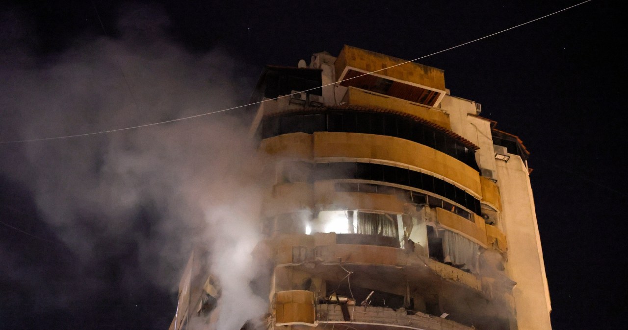 Izrael "szeroko" bombarduje Liban i Iran. Nocne ataki w centrum Bejtutu