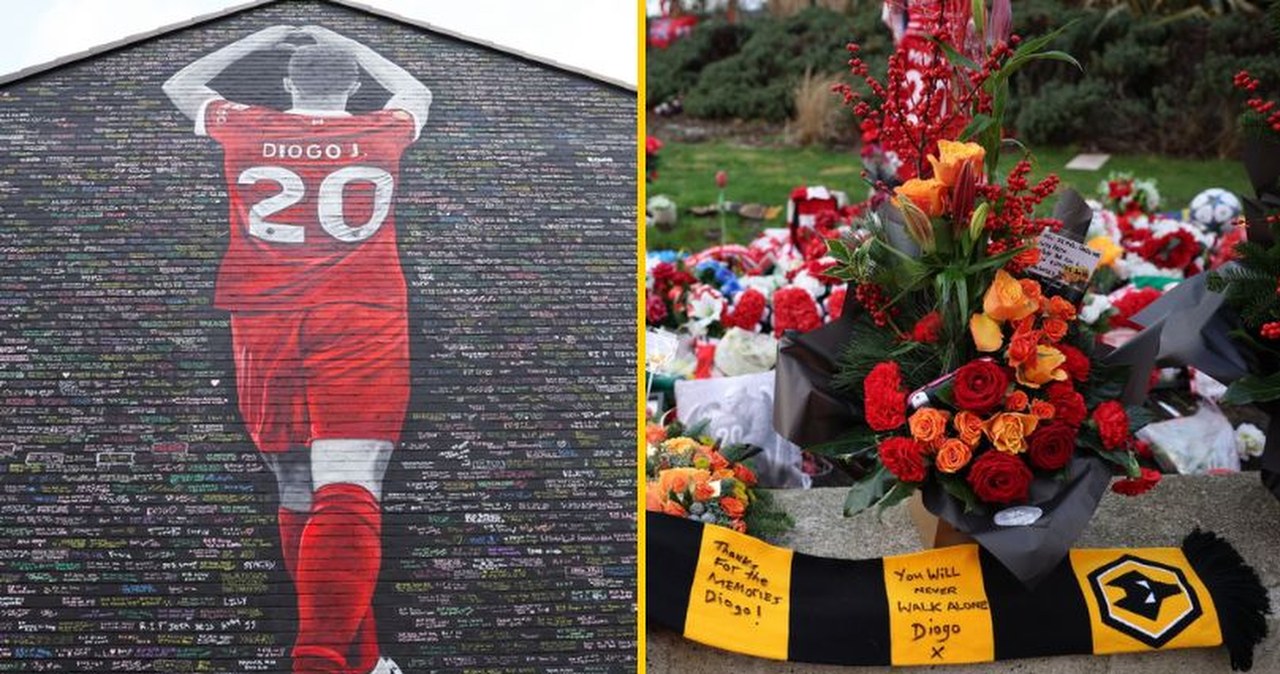 Poruszające sceny na Anfield. Wspólny hołd na cześć Diogo Joty