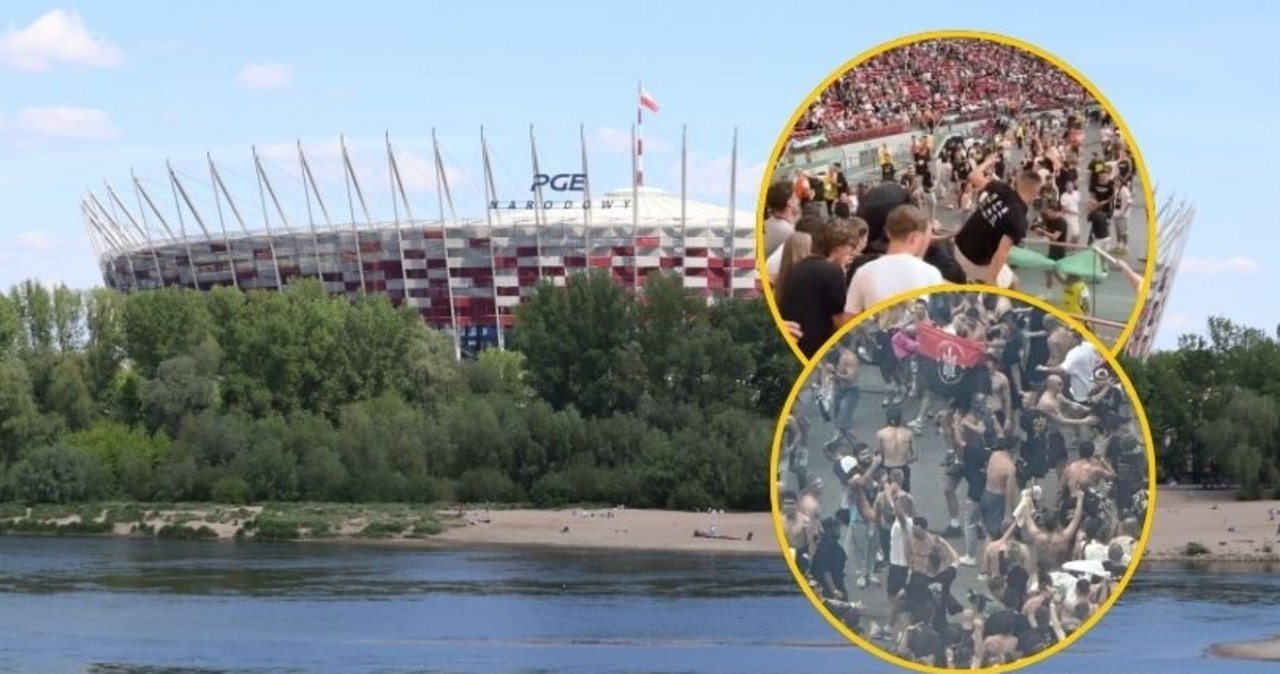 Banderowska flaga i chaos na koncercie w Warszawie. 109 osób zatrzymanych