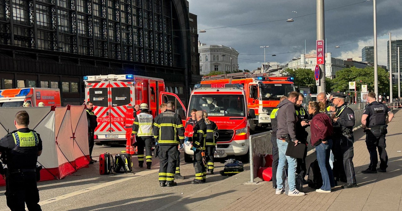 Wielu rannych w ataku na dworcu w Hamburgu. Nowe fakty ws. zatrzymanej