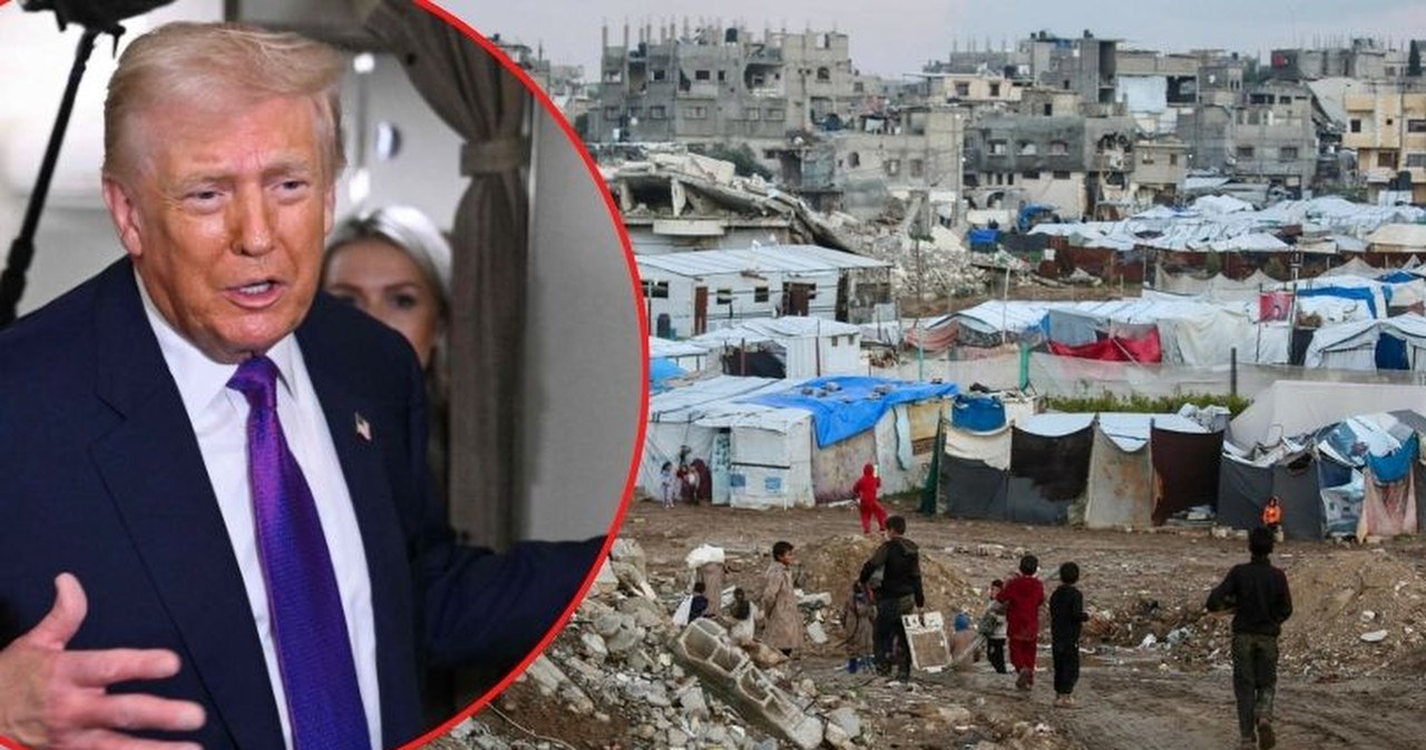 Baza wojskowa dla 5 tys. osób. Oto co planuje Trump w Strefie Gazy