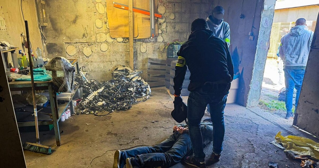 Gang złodziei samochodów rozbity. Zatrzymano cztery osoby