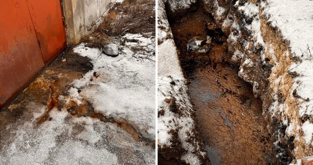 Tajemnicze chemikalia rozlane niedaleko tężni w Inowrocławiu