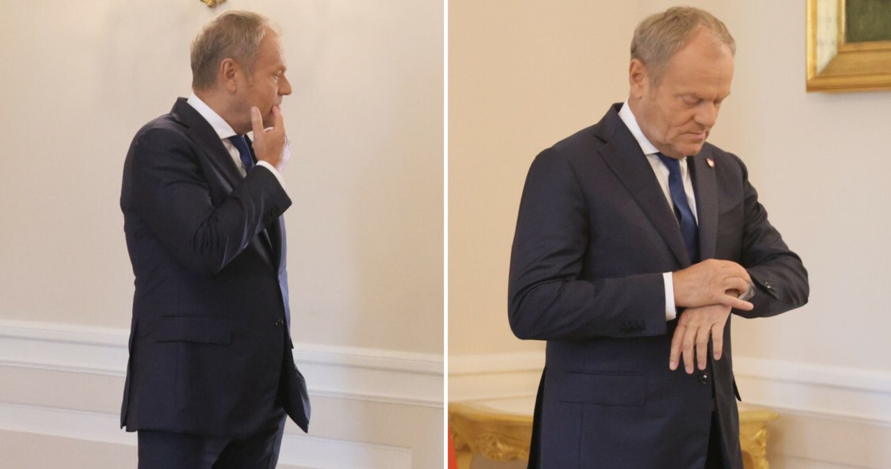 Spotkanie Nawrocki-Tusk. Premier musiał czekać na prezydenta