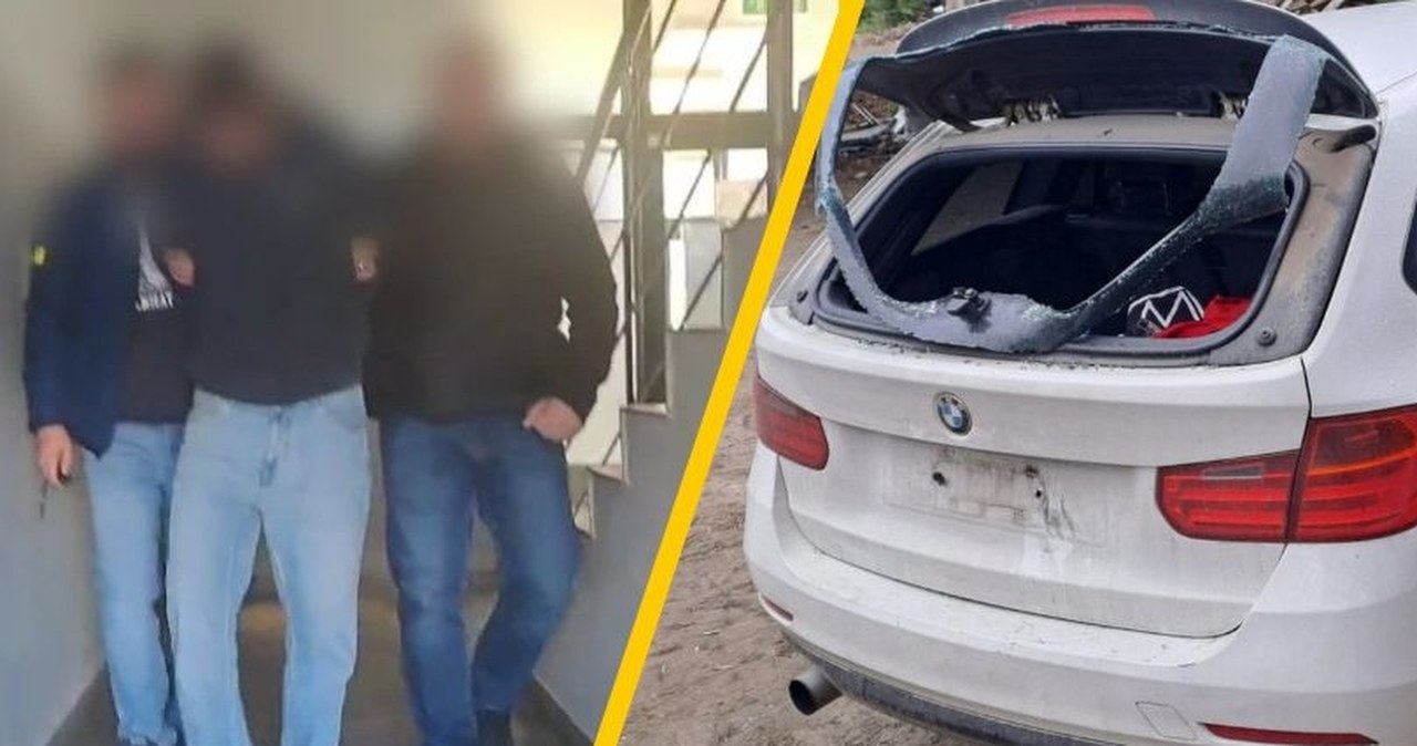 Zniszczyli bmw, bo chcieli "odzyskać dług". 8 osób w rękach policji