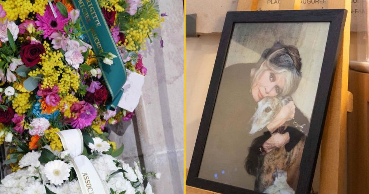 Polne kwiaty zamiast róż. Tak wygląda pogrzeb Brigitte Bardot