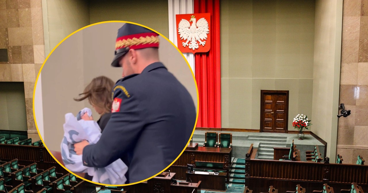 Incydent podczas obrad Sejmu. "Oddajcie pieniądze"