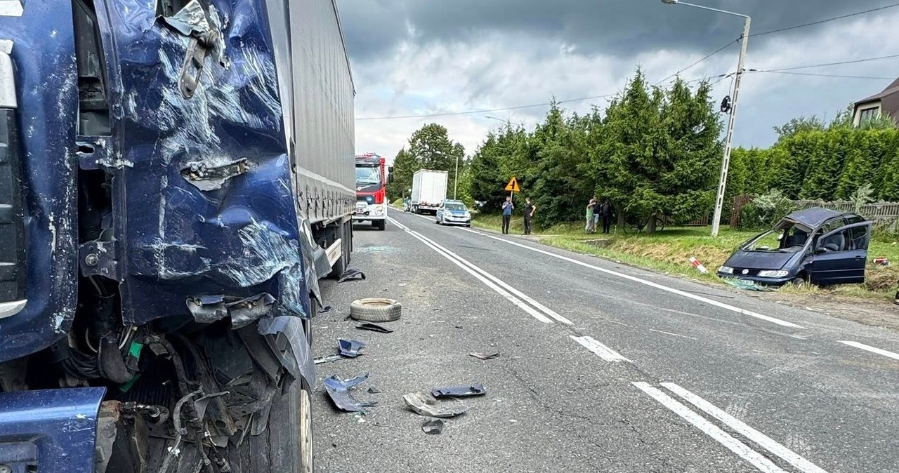 Tragedia w Spytkowicach. Nie żyje 8-latek ranny w wypadku