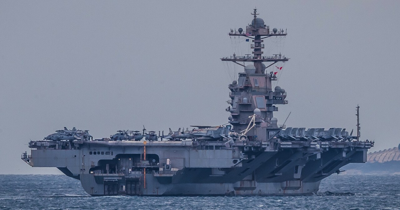 USS Gerald R. Ford wraca do Ameryki. Wymaga pilnych napraw
