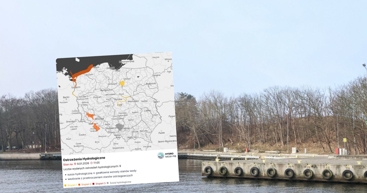 Poziom wody przekroczył stan alarmowy. Alert dla 4 województw