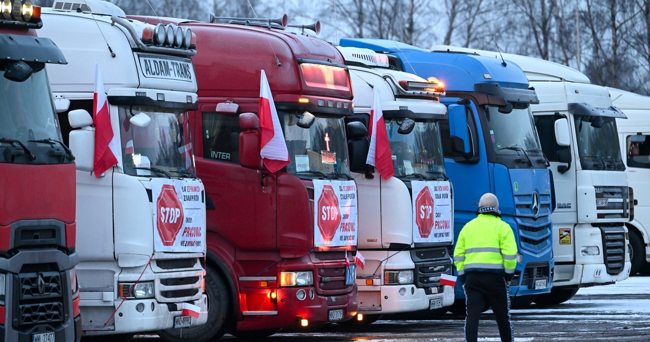 Wielki protest w Trójmieście. Ciężarówki wyjechały na ulice