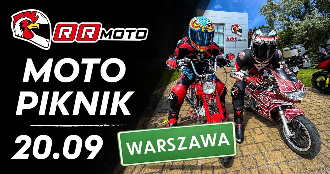Motopiknik RRmoto wraca do Warszawy!