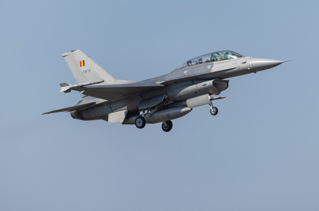 Belgia przyspiesza wsparcie dla Ukrainy. Trzy myśliwce F-16 jeszcze w tym roku
